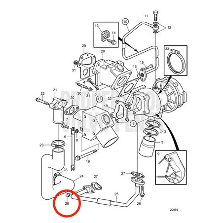 Tornillo Original Volvo Penta VOP3884535 | D2-75