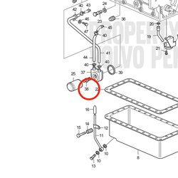 Adattatore originale Volvo Penta VOP3589334 | D2-75