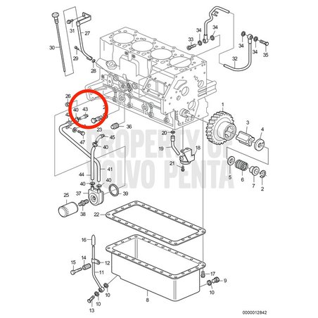 Unión Original Volvo Penta VOP3584120 | D2-75