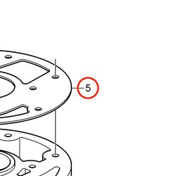 Junta Original Volvo Penta VOP3856834 | MD2030