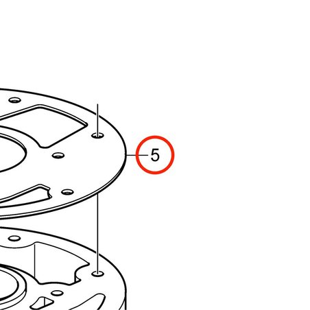 Joint d'origine Volvo Penta VOP3856834 | MD2030
