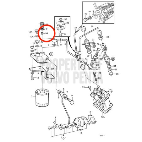 Diffusore originale Volvo Penta VOP807059 | MD2010B