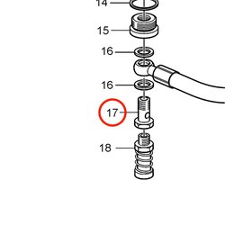 Parafuso oco genuíno Volvo Penta VOP823417 | MD2010