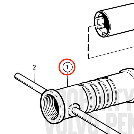 Original Volvo Penta Buglager VOP827886 | MD2030