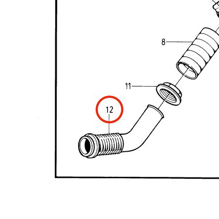 Pasacasco Original Volvo Penta VOP828694 | MD2030