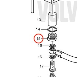 Plugue Volvo Penta original VOP843639 | MD2010