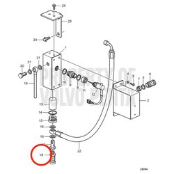 Original Volvo Penta Ventil VOP844770 | MD2010