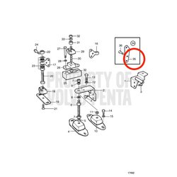 Original Volvo Penta Befestigung VOP858551 | MD2030