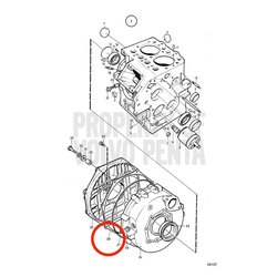 Placa de Aislamiento Original Volvo Penta VOP861636