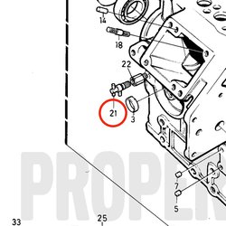 Buse d'origine Volvo Penta VOP861824 | MD2030