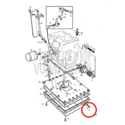 Tornillo Original Volvo Penta VOP861834 | MD2030
