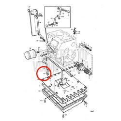 Guarnizione originale Volvo Penta VOP861838 | MD2030