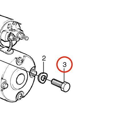 Original Volvo Penta Schraube VOP861846 | MD2010