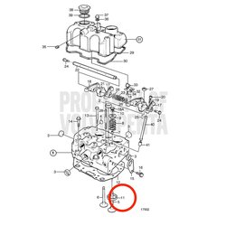 Original Volvo Penta Ventilsitz VOP861864 | MD2010B