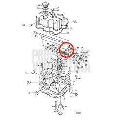 Molla originale Volvo Penta VOP861881 | MD2010B