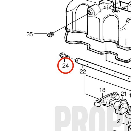 Spina originale Volvo Penta VOP861886 | MD2030