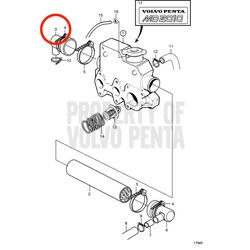 Copertura originale Volvo Penta VOP861920 | MD2010