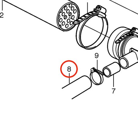 Manguera Original Volvo Penta VOP861926 | MD2010