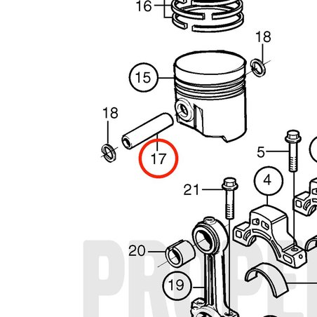 Bullone originale Volvo Penta VOP861960 | MD2010