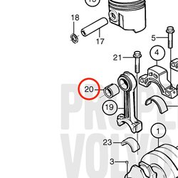 Boccola originale Volvo Penta VOP861963 | MD2010