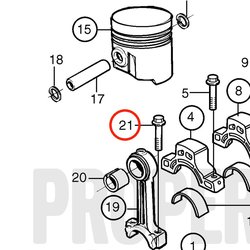 Vite originale Volvo Penta VOP861964 | MD2010