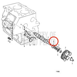 Cuscinetto originale Volvo Penta VOP861984 | MD2030