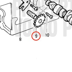 Assale originale Volvo Penta VOP861992 | MD2030