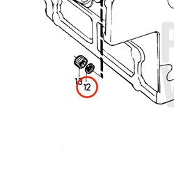 Guarnizione originale Volvo Penta VOP861995 | MD2030