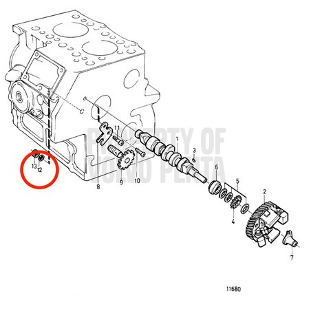 Junta Original Volvo Penta VOP861995 | MD2030