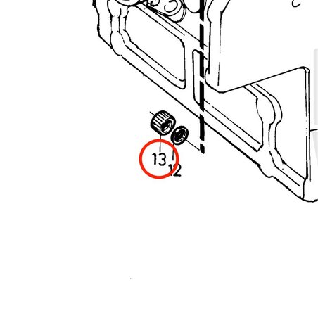 Dado originale Volvo Penta VOP861996 | MD2030