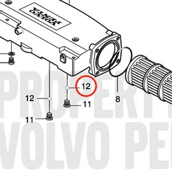 Bola original Volvo Penta VOP866758 | MD2010
