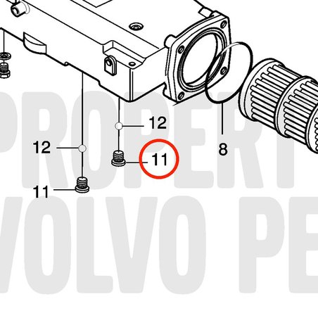 Spina originale Volvo Penta VOP866759 | MD2010