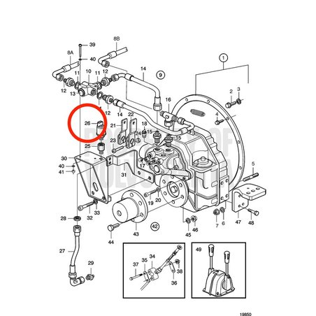 Capteur Volvo Penta d'origine VOP866839 | MD2010