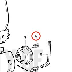 Tornillo Tope Original Volvo Penta VOP872327 | MD2030