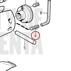 Tornillo Tope Original Volvo Penta VOP872397 | MD2030