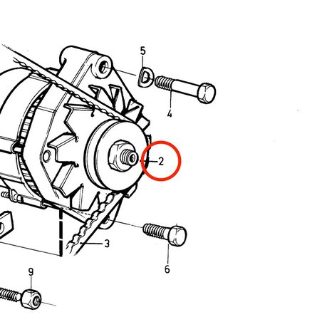 Polea Original Volvo Penta VOP873343 | MD2030