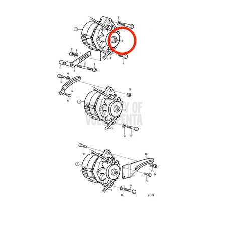 Polea Original Volvo Penta VOP873343 | MD2030