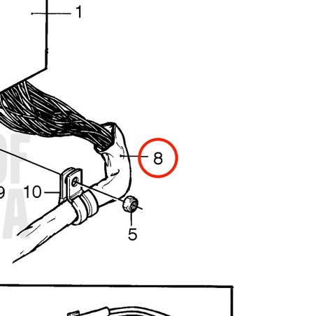 Fascio di cavi originali Volvo Penta VOP873565 | MD2030-D