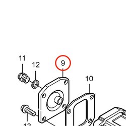 Original Volvo Penta Abdeckung VOP888780 | MD2010