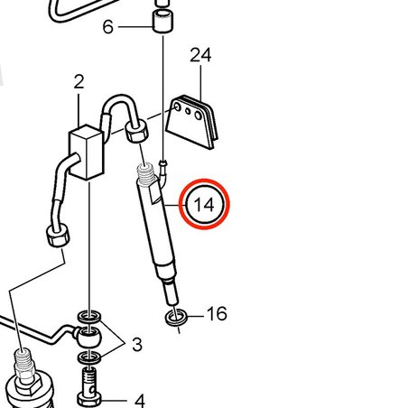 Inyector Original Volvo Penta VOP888874 | MD2010