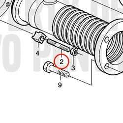 Original Volvo Penta Stehbolzen VOP888883 | MD2010