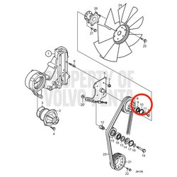 Circlip Original Volvo Penta VOP914532 | MD2010