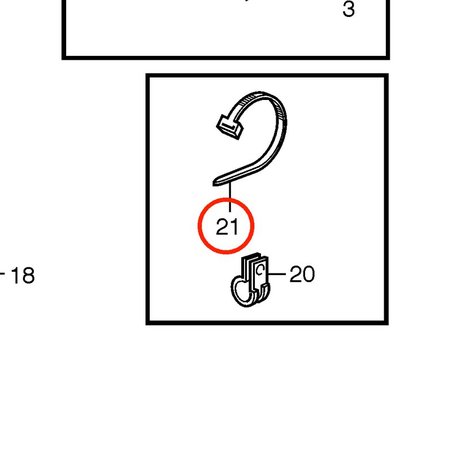 Collier de serrage d'origine Volvo Penta VOP942400 | MD2010