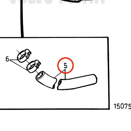 Manguera Original Volvo Penta VOP943369 | MD2030