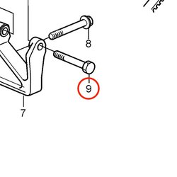 Tornillo Hexagonal Original Volvo Penta VOP955306 | MD2010