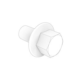Vite flangiata originale Volvo Penta VOP984723 | MD2010