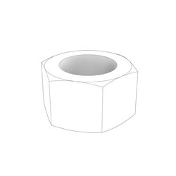 Dado esagonale originale Volvo Penta VOP990973 | MD2010