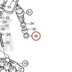 Junta Original Volvo Penta VOP3580075 | MD2010