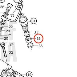 Original Volvo Penta Element VOP3580076 | MD2010