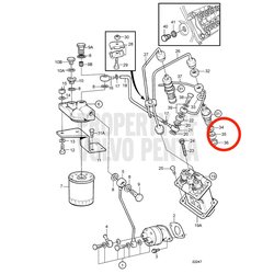 Elemento Original Volvo Penta VOP3580076 | MD2010